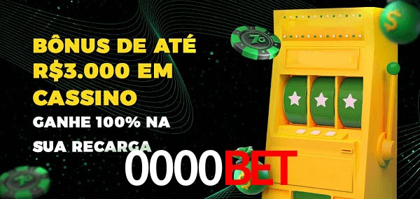 0000bet melhor bônus de depósito